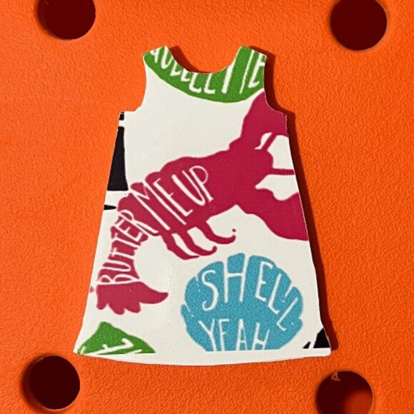 Lilly Pulitzer Shift Dress Bogg Charms-One of a Kind! - Picture 3 of 6